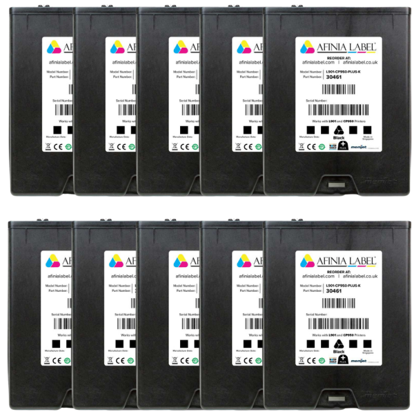 Afinia L901 plus Schwarz Tintenkartuschen 10er Set
